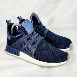 Adidas NMD XR1 Boost Shoes Blue Knit BY9819‎ Comfort 2017 Classic Women's Size 9